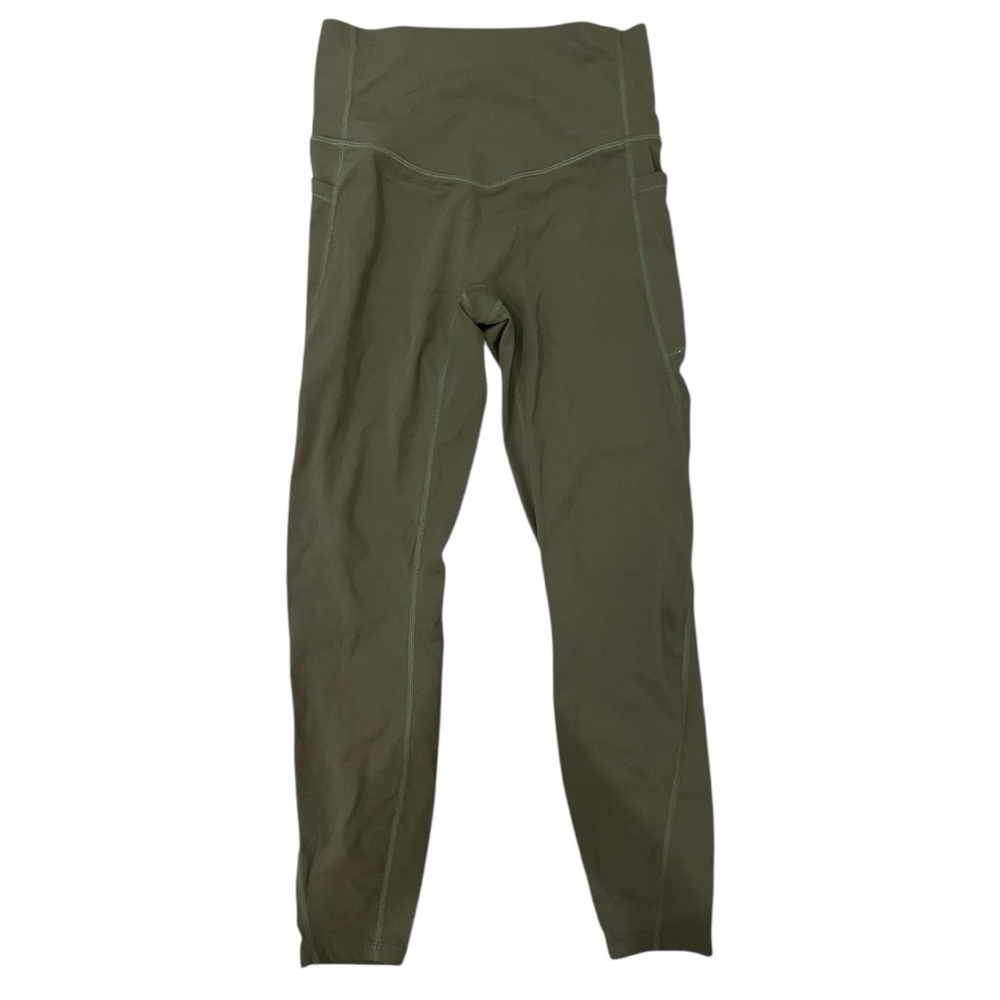 Halara Olive Green UltraSculpt SoCinched High Waisted 7/8 Leggings Size Small